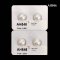 Approx. 11.0 mm, White South Sea Pearl, Pair Pearl