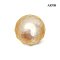 14.7 mm, Hanashinju, Cherry Rose, Gold South Sea Pearl, Single Loose Pearl