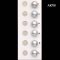 Approx. 13 mm, Hanashinju, White South Sea Pearl, Single Loose Pearl