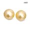 13.0 mm and 13.2 mm, Hanashinju, Gold South Sea Pearl, Pair Pearl