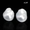 (PSL) Approx. 16.0 mm, Yuki No Hana, White South Sea Pearl, Pair Pearl