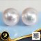 (PSL) ผลิตภัณฑ์ไข่มุกจับคู่ (Pair Pearl) พร้อม Certificate of Pearl Identification & Grading ไข่มุก Akoya Aurora Hanadama สายพันธุ์น้ำเค็มคัดเกรด สีขาว ทรงกลม ขนาด 8.2 mm เกรด AAA (มาตรฐาน PGS) ไข่มุกผ่านการตรวจวิเคราะห์ทางห้องปฏิบัติการจากสถาบัน Pear