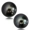 10.77 mm and 10.85 mm Pair Tahitian Pearl