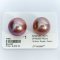 Approx. 15.0 -16.0 mm, Edison Pearl, Pair Pearl