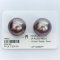 Approx. 15.0 -16.0 mm, Edison Pearl, Pair Pearl