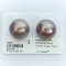 Approx. 15.0 -16.0 mm, Edison Pearl, Pair Pearl