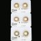 Approx. 12.0 mm, Gold South Sea Pearl, Pair Loose Pearls