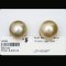 Approx. 12.0 mm, Gold South Sea Pearl, Pair Loose Pearls