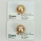 Approx. 14.0-15.0 mm, Gold South Sea Pearl, Single Loose Pearl