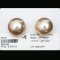 Approx. 13.0 mm, Gold South Sea Pearl, Pair Loose Pearls