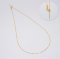 18K Gold, Needle Cable Chain Necklace (18.0 in.)