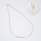 18K Gold, Needle Cable Chain Necklace (18.0 in.)