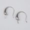 S925,ฺ Fish Hooks Spoon Pearl Earrings