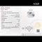 (IGI) 1.1 ct, Laboratory Grown Diamond (Round Brilliant, HPHT, 0.550 ct (x2), D, VVS2), Four Prongs Classic Diamond Stud Earrings