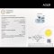 (IGI) 1.1 ct, Laboratory Grown Diamond (Round Brilliant, HPHT, 0.550 ct (x2), D, VVS2), Four Prongs Classic Diamond Stud Earrings