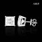 (GRA), Moissanite Princess Cut (6.0ct/D/VVS1/Ex) Four Prongs with Hook Solitaire Moissanite Stud Earrings