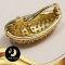 ตัวเรือนตะขอปีกแมลงทับประดับเพชร Silver Plating Gold [ N/A  ] / H0037
