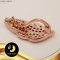 ตัวเรือนตะขอใบไม้ประดับเพชร Silver Plating Rose Gold [ CZ  ] / H0079