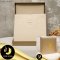 กล่องสร้อยคอและแหวน  PAKASIA สีทอง ขนาด 19x19x5 cm.  / BOX015