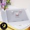 กล่องใส่แหวน ประจำวัน 5 วง ฝาพับสลับบน-ล่าง ริบบิ้นโบว์ สกรีน "Only for special you"  กล่องกระดาษอย่างหนา สีขาว ขนาด 15 x 15 x 3.5 cm ฝาพับสลับบน-ล่าง ริบบิ้นโบว์ / BOX021