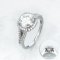 (GRA) 1.5 ct., Moissanite, Round Brilliant