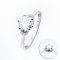 (GRA) 1.0 ct., Moissanite, Round Brilliant