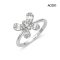 18K Gold, Laboratory Grown Diamond, Butterfly Ring