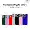 Molan Cano Tranparent Crystal Color กันรอยขีดข่วน กันกระแทก for iPhone 16/16+/16pro/16Pro max