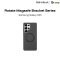 RAVAKA Rotate Magsafe Bracket เคสเนื้อแมส พร้อมขาตั้ง รองรับชาร์จไร้สาย Samsung S25 Ultra