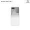 Molan Cano for Samsung Z Flip7 Crystal Clear เคสใสกันกระแทก กันรอยขีดข่วน ซัมซุง