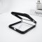 Molan Cano for Samsung Z Flip7 Metal Black เคสใสซัมซุง ขอบดำกันกระแทก กันรอยขีดข่วน