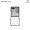 Molan Cano for Samsung Z Flip7 Metal Black เคสใสซัมซุง ขอบดำกันกระแทก กันรอยขีดข่วน