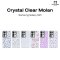 MOLAN CANO Crystal Clear Printing Magsafe Case รุ่น Samsung s25 Ultra เคสซัมซุง เคสกันรอย-ขอบสีใสสกีนลาย