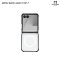 Molan Cano for Samsung Z Flip7 Magsafe Metal Black เคสใสซัมซุง ขอบดำกันกระแทก รองรับชาร์จไร้สาย