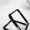 Molan Cano for Samsung Z Flip7 Magsafe Metal Black เคสใสซัมซุง ขอบดำกันกระแทก รองรับชาร์จไร้สาย