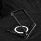 Molan Cano for Samsung Z Flip7 Magsafe Metal Black เคสใสซัมซุง ขอบดำกันกระแทก รองรับชาร์จไร้สาย