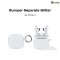 Gizmo Bumper Glitter Case เคส Air pods 4 สีใสกลิตเตอร์ แบบแยกสองชิ้น (แถม Ring ห้อย)