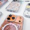Machino Crystal Clear Magsafe Flower iPhone 17