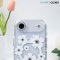 Machino Crystal Clear Magsafe Flower iPhone 17