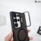 Gizmo เคสรุ่น Camera Protect stand with mag รุ่น S24 Ultra เนื้อสัมผัสแมท เคสชาร์จได้ กันกระแทก(แถมฟิล์มเลนส์อลู)