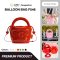 Fungoofun กระเป๋าครอสบอดี้ Balloon Bag Gliss Glaze inflatable รุ่น F546