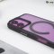 Gizmo Fusion Matte Dark Grey MagSafe เคสกันกระแทกขอบดำ สำหรับ iPhone 17