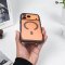 Gizmo Fusion Matte Dark Grey MagSafe เคสกันกระแทกขอบดำ สำหรับ iPhone 17