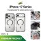 Gizmo Fusion Matte Dark Grey MagSafe เคสกันกระแทกขอบดำ สำหรับ iPhone 17