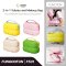Fungoofun Two-in-one Toiletry and makeup bag F531 กระเป๋าแต่งหน้าสไตล์ทูอิน‌วัน
