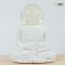 The Buddha Snowglobe White พระพุทธรูปสีขาว ขนาด 15 ซม.