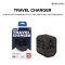 JELLICO หัวแปลงปลั๊กไฟ 100V-240V travel charger PD+QC 20W รุ่น S2