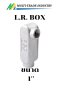กล่องพักสายไฟ L.R. BOX 1"