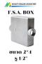 FSA BOX กล่องพักสายไฟ