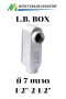 L.B. BOX กล่องพักสายไฟ